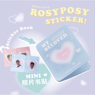 🌈 พร้อมส่ง 🥔 สติ๊กเกอร์มินิบุ๊ค RosyPosy 👍👍 น่ารักมากๆ