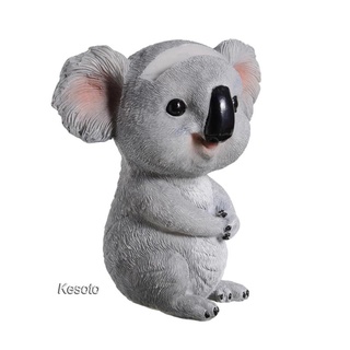 สินค้า [Kesoto] Koala ที่วางแว่นตาเรซิ่นรูปสัตว์สําหรับบ้านออฟฟิศบ้าน