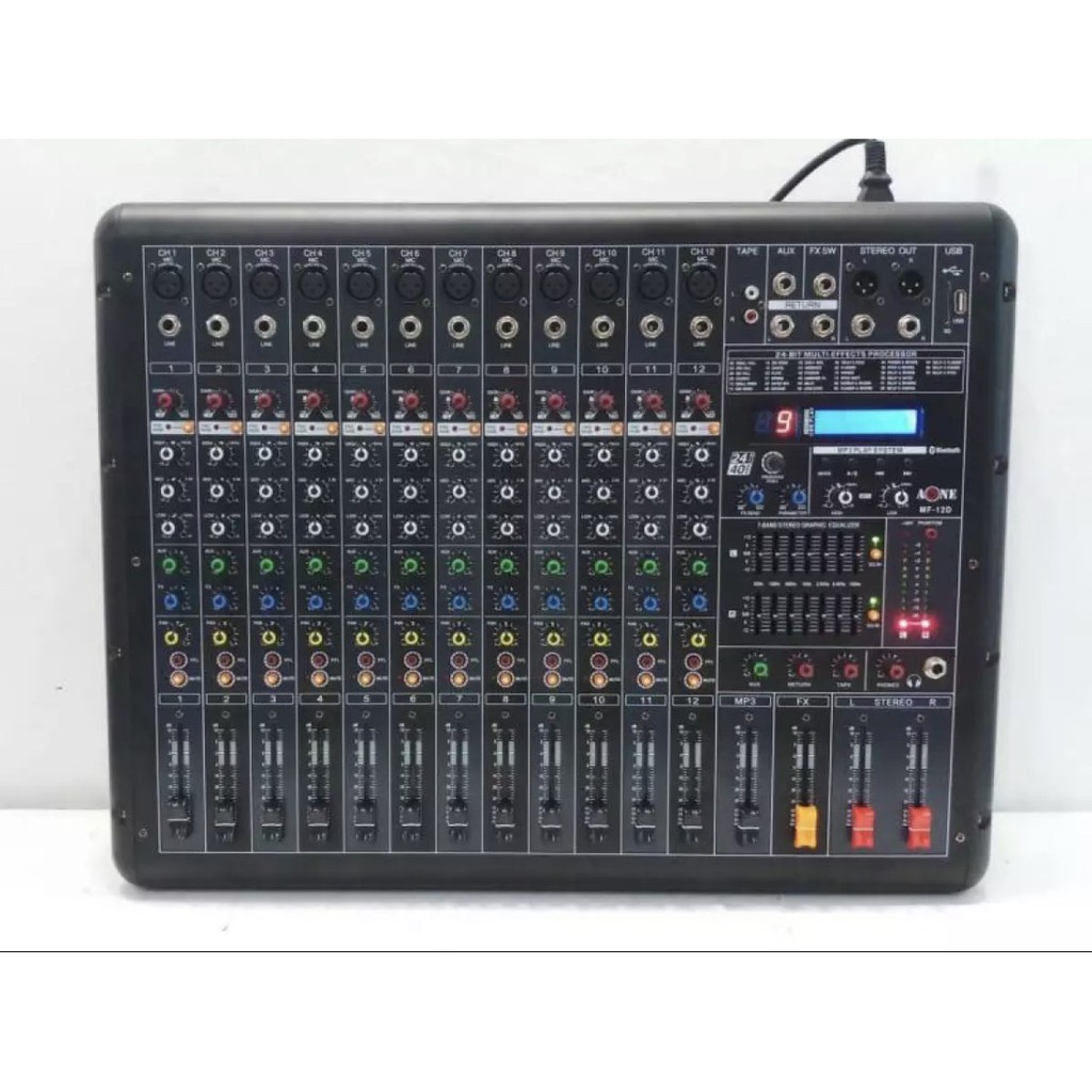 a-one-เพาเวอร์มิกเซอร์-ขยายเสียง-12ch-power-mixer-mf12d-12-channel-effect-99dsp