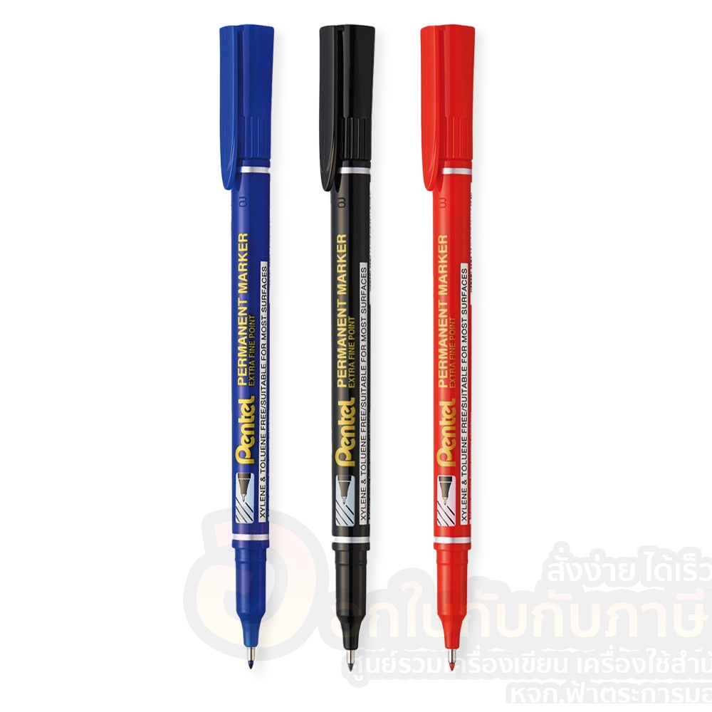 ปากกา-เพนเทล-ปากกามาร์กเกอร์-pentel-nf450-slim-extra-fine-point-ปากกาตัดเส้น-ขนาด-1-2mm-1ด้าม