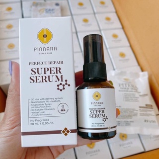 ซุปเปอร์เซรั่ม พิณนารา (หน้า) Pinnara Perfect Repair Super Serum เซรั่มพิณนารา ขนาด 28 มล.