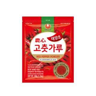 Nongshim Red Pepper Powder (Soup) 500 g พริกป่นละเอียดเกาหลี สำหรับทำซุป 500 กรัม