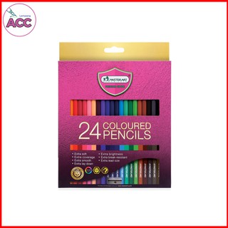 ดินสอสีไม้ยาว 24 สี ตราmasterart