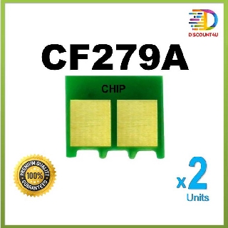 Discount4U .**Pack 2** CHIP Tone HP CF279A for HP Pro M12a M12w M26a M26nw