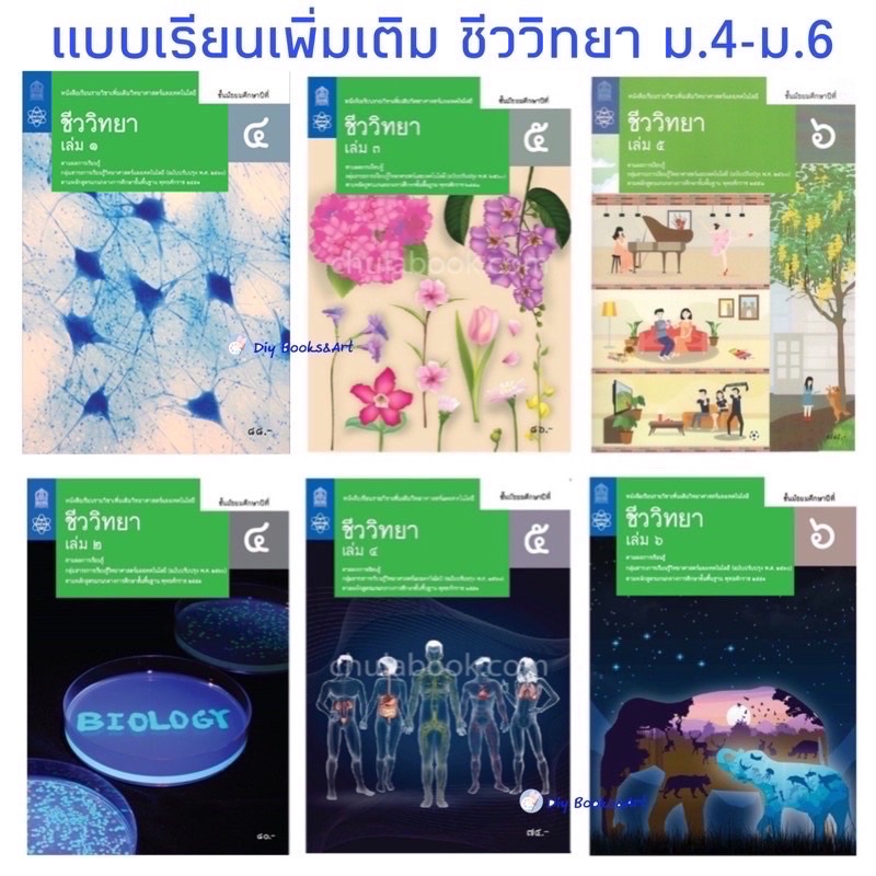 หนังสือเรียน-เพิ่มเติม-ชีววิทยาชั้น-ม-4-6-แบบเรียนรายวิชาเพิ่มเติมวิทยาศาสตร์และเทคโนโลยี-สสวท