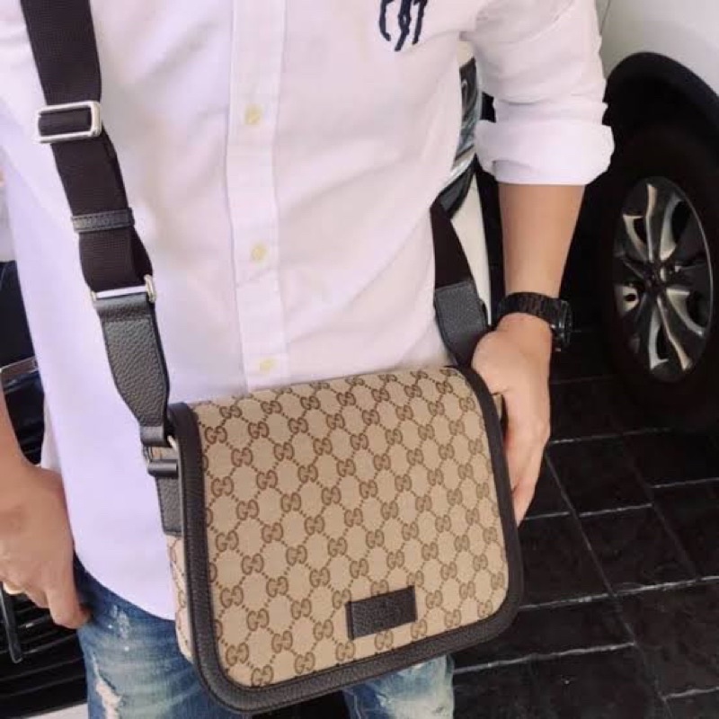 new-gucci-449172-gg-medium-canvas-messenger-bag-ของแท้