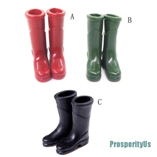 ภาพหน้าปกสินค้า(Prosperityus) รองเท้าบูทยางกันฝน ขนาดเล็ก สําหรับบ้านตุ๊กตา 1/12 ที่เกี่ยวข้อง