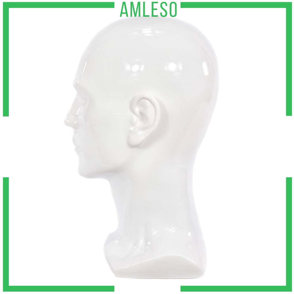 amleso-หุ่นหัวผู้ชายสําหรับโชว์หมวกแว่นกันแดด