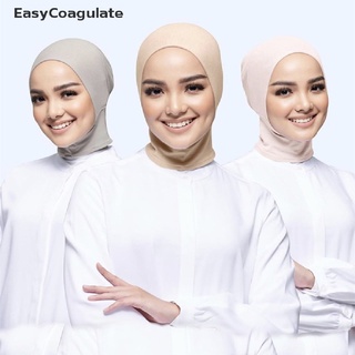Eas Full cloak inner muslim cotton hijab islamic head hat bone turkish muslim scarf Ate