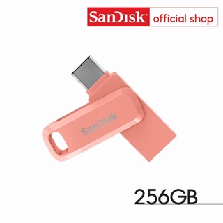 สินค้า SanDisk Ultra Dual Drive Go USB Type-C 256GB Peach (SDDDC3-256G-G46PC, สีพีช)