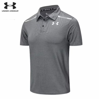 ภาพขนาดย่อของสินค้า2022 NEW ( UA) เสื้อโปโลผู้ชายคอปกแขนสั้นลำลอง T-Shirt NO.8206