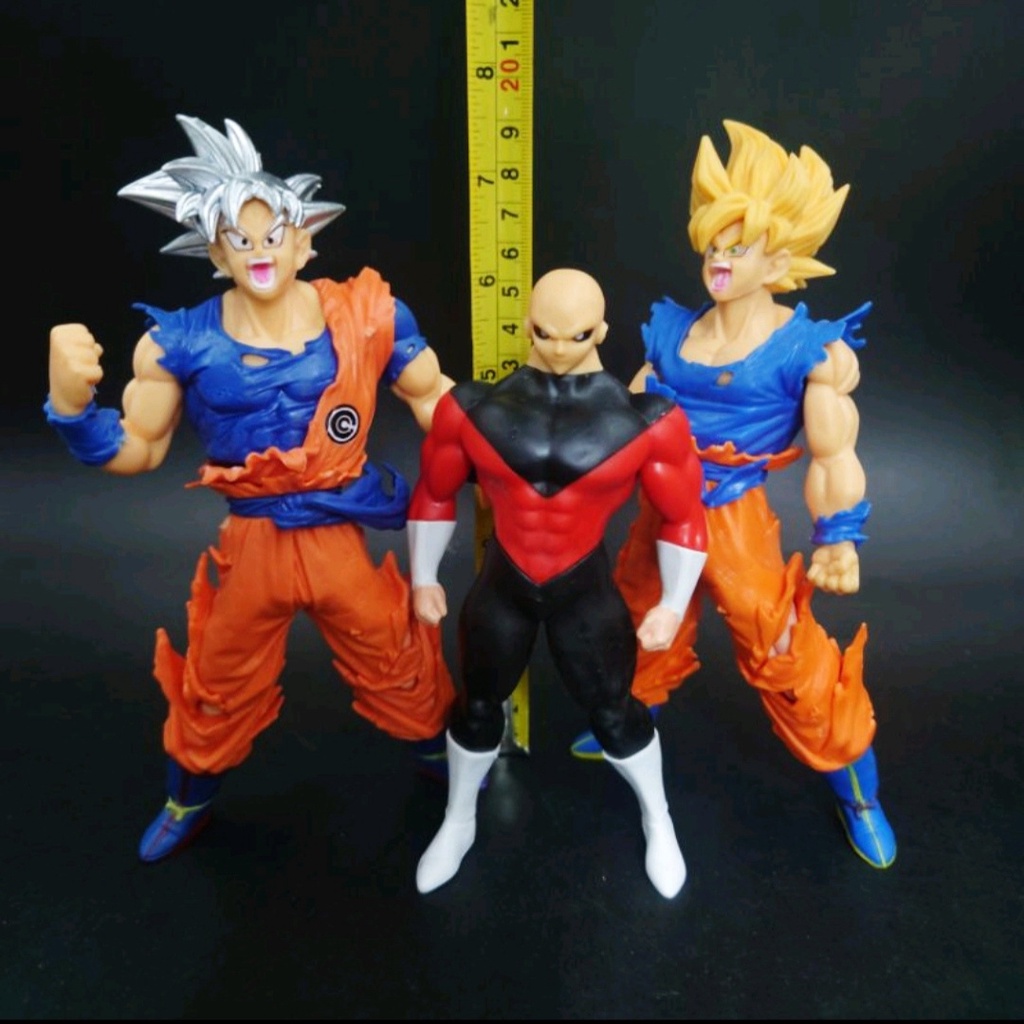 โมเดล-dragonball-ดราก้อนบอล-ชุด-รวมซุปเปอร์ไซย่า-ขนาดใหญ่มาก-18-cm-ราคาถูก-และ-คุ้มค่าที่สุด-วัสดุดี