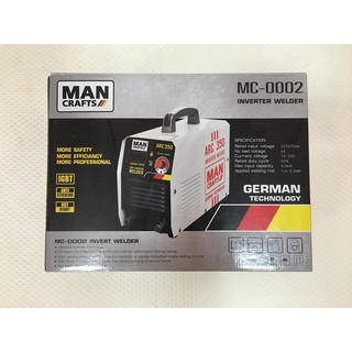 ตู้เชื่อม inverter MAN crafts mc-0002