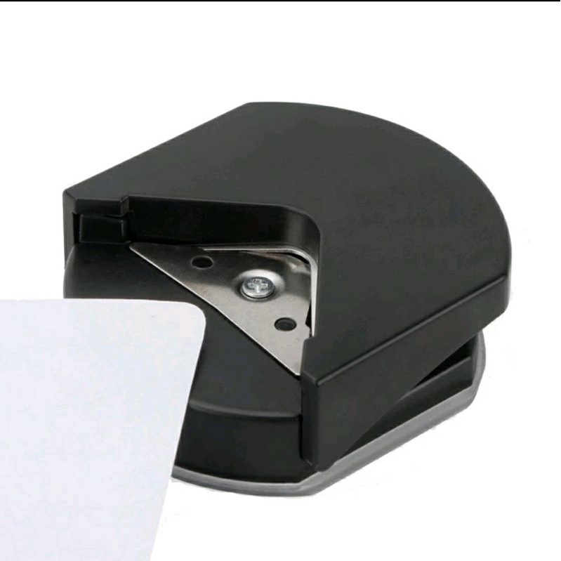 พร้อมส่ง-สีดำเข้าเพิ่ม-ที่ตัดมุมกระดาษ-เครื่องตัดมุมนามบัตร-ขนาดr4mm