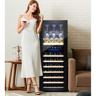 ภาพขนาดย่อของภาพหน้าปกสินค้าตู้แช่ไวน์ Vinocave / Vinocave CWC-450A ตู้แช่ไวน์อุณหภูมิคงที่ตู้แช่ไวน์ในครัวเรือนตู้เย็น 168 ขวด และ78 ขวด จากร้าน ableshopping บน Shopee