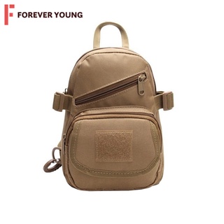 TForever Young-กระเป๋าสะพายข้าง คาดอกได้ ผ้าหนาทนทาน ผ้าหนา 800D มีช่องซิปหลายช่อง รุ่น RJ-A31 พร้อมส่ง