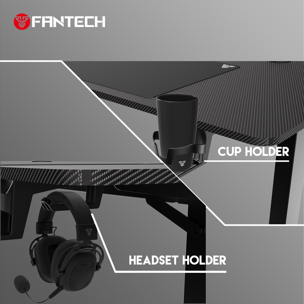 fantech-gd814-gaming-table-โต๊ะเกมมิ่ง-ปรับสูงต่ำได้-black