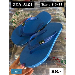 B SL01 รองแตะหูหนีบ ZAA SL01 ฟองน้ำ ซีซ่า มีสี กรม แดง ดำ เทา ตาล น้ำเงิน ไซส์ 9.5-11