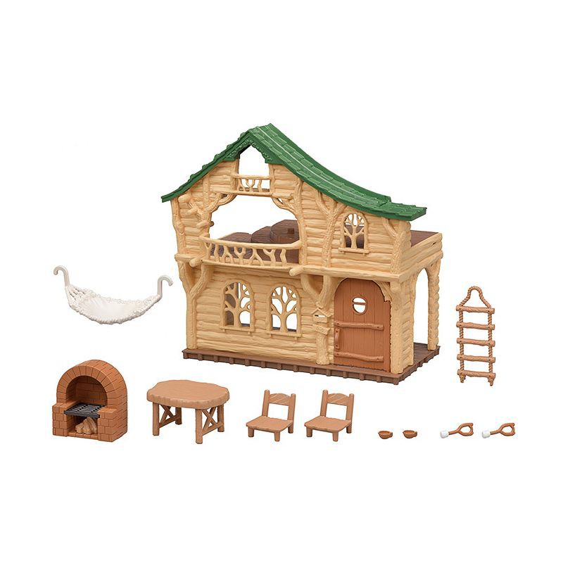 sylvanian-families-lakeside-lodge-ซิลวาเนียน-แฟมิลี่-บ้านตากอากาศริมทะเลสาบ