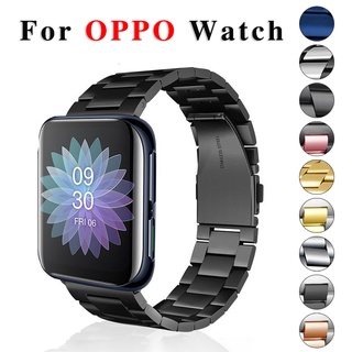 ภาพหน้าปกสินค้าสายนาฬิกาข้อมือสแตนเลสโลหะ 41 มิลลิเมตร 46 มิลลิเมตรอุปกรณ์เสริมสําหรับ Oppo Watch 41 มิลลิเมตร 46 มิลลิเมตร ที่เกี่ยวข้อง