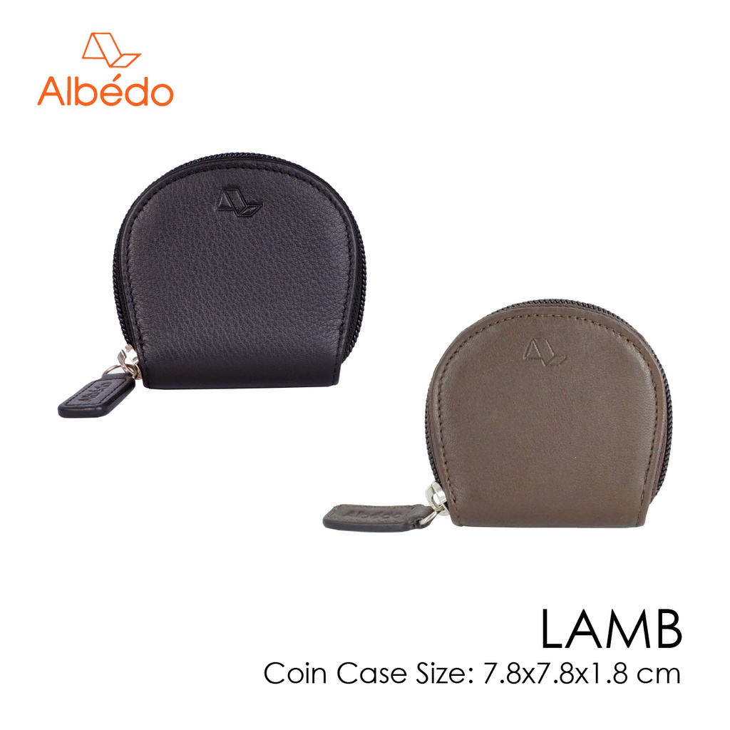 albedo-lamb-coin-case-กระเป๋าใส่เหรียญหนังแกะ-รุ่น-lamb-lb00899-lb00879