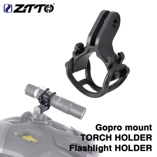 Ztto ตัวยึดไฟฉาย ปรับได้ สําหรับจักรยานเสือภูเขา Gopro mount