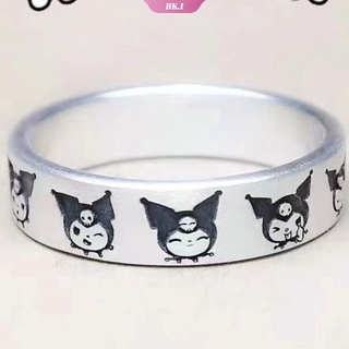 Kawaii Kuromi ตุ๊กตาการ์ตูน Hellow Kittys Sanrio น่ารัก สีเงิน สําหรับเด็กผู้หญิง BK2