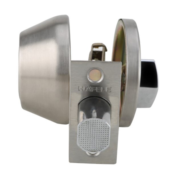 hafele-489-10-500-กุญแจลิ้นตายหางปลาบิด-single-deadbolt-กุญแจลิ้นตาย-หางปลา-สแตนเลส