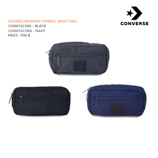 กระเป๋าคาดอก/คาดเอว Converse Modern Symbol Waist Bag Black/Navy - 126001623 (รับประกันสินค้าของแท้ 100%)