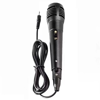 ไมค์พร้อมสาย ไมโครโฟน ร้องเพลง/พูด คาราโอเกะ Professional Dynamic Microphone