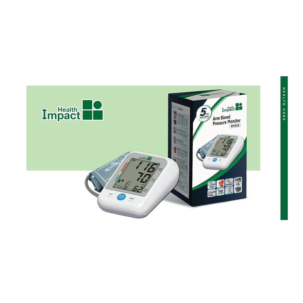 เครื่องวัดความดัน-health-impact-arm-blood-pressure-monitor-model-bp101k