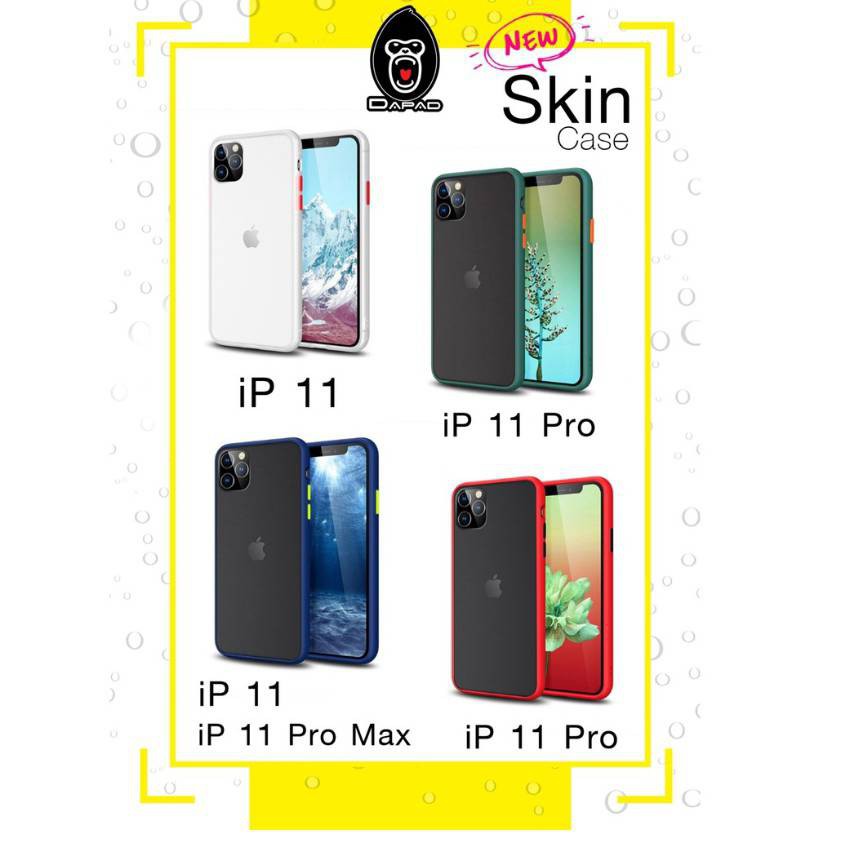 dapad-skin-case-สำหรับรุ่น-iphone-11-iphone-11-pro-iphone-11-pro-max-เคสโทรศัพท์-เคสไอโฟน-เคสสีสัน