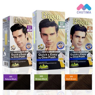 สีย้อมผม ครีมเปลี่ยนสีผม บีเง็น เมนส์ ครีม คัลเลอร์ Bigen Men Cream Color