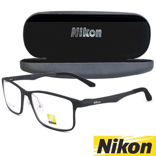 ภาพหน้าปกสินค้าNikon แว่นตารุ่น CX-6326 C-1 สีดำ กรอบแว่นตา Eyeglass frame ( สำหรับตัดเลนส์ ) ทรงสปอร์ต อลูมิเนียม Aluminium ขาสปริง ที่เกี่ยวข้อง