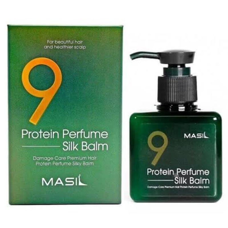 Masil 9 protein perfume silk balm 180 ml. โปรตีนบำรุงผมจากเกาหลี ...