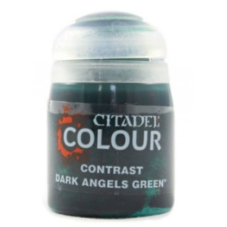 Citadel : CONTRAST: DARK ANGELS GREEN (18ML) สีอะคริลิคสำหรับทาโมเดล