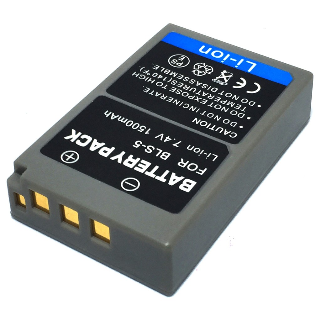 แบตเตอรี่ BLS-5/PS-BLS5 สำหรับกล้อง Olym E-P3 E-PL7 PL3 PL5 E-PM1 PM2 ...