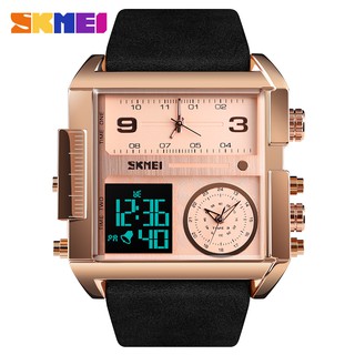สินค้า SKMEI ร้านค้าอย่างเป็นทางการ  แท้ นาฬิกาข้อมือผู้ชาย ดีไซน์ใหม่ สไตล์มีลักษณะเฉพาะ สวยเท่ห์ไม่ซ้ำใคร
