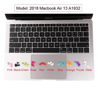 ภาพหน้าปกสินค้าปลั๊กฝุ่น ชนิดซิลิโคน แบบนิ่ม สีสันสดใส กันฝุ่น กันน้ำ สำหรับ compatible for Air 13.3 Mac Pro 13 15 16 A2179 A2289 A2141 2016-2020 5 ชิ้น ที่เกี่ยวข้อง