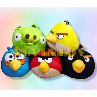 !!! ลดล้างสต็อก ส่งเร็วจากกทม. ตุ๊กตา Angry bird - แองกี้เบิร์ด มีทั้งหมด 5 สี แดง, ดำ, เขียว, เหลือง, ฟ้า ลิขสิทธิ์แท้