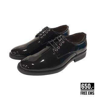สินค้า 🔥ส่งฟรี🔥รองเท้าคัทชูชายหนังแก้ว BAOJI รุ่น BJ3467 สีดำ รองเท้าหนังแก้ว รองเท้าคัทชูหนังแก้วชาย