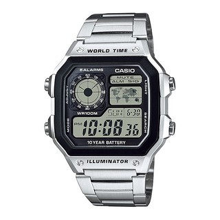 [ของแท้] Casio นาฬิกาข้อมือ รุ่น AE-1200WHD-1AVDF รับประกันศูนย์ CMG 1 ปี