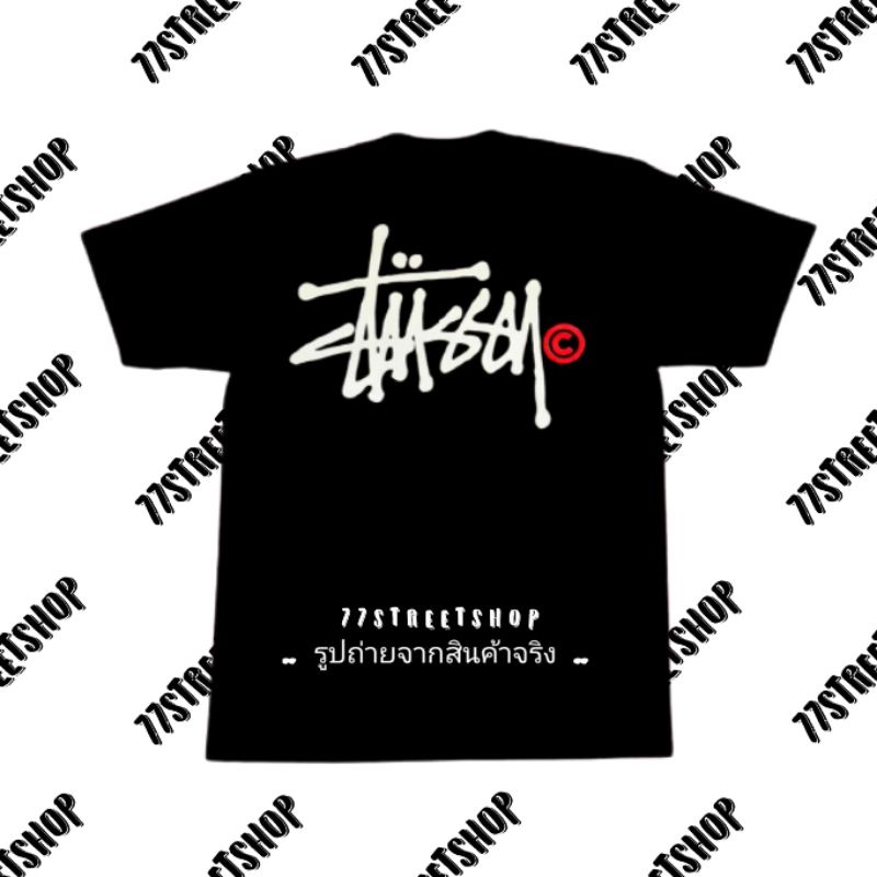 เสื้อยืด-stussy-t-shirt-100-cotton