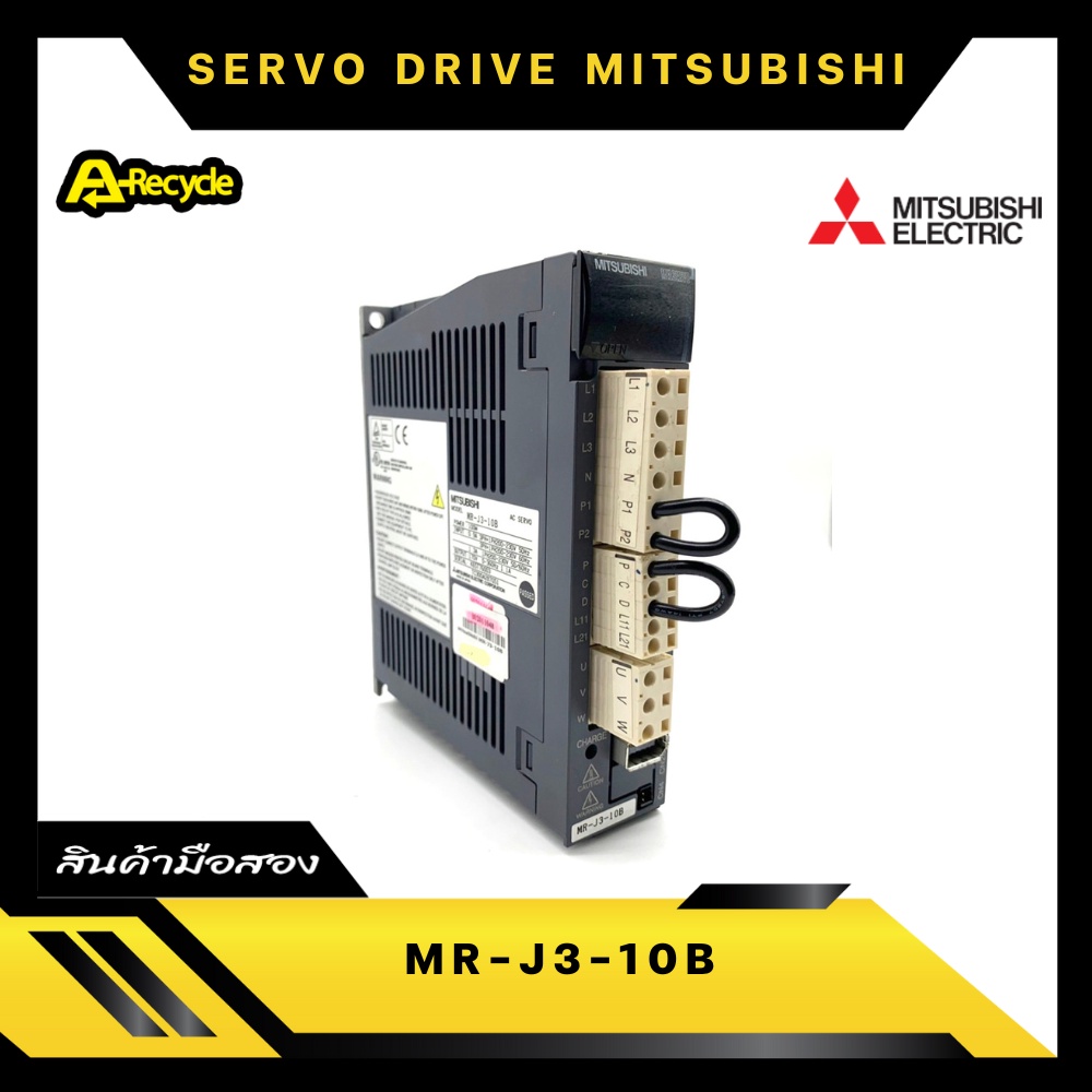 servo-mitsubishi-mr-j3-10b-100w-มือสอง