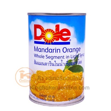 ภาพหน้าปกสินค้าDole ส้มแมนดารินในน้ำเชื่อม โดล 425 ก.