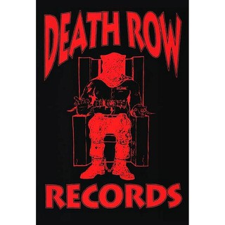 โปสเตอร์ กราฟิก Death Row Records (1991) POSTER 24"x35" Inch America Logo Hip hop R&amp;B