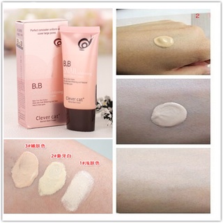 ภาพขนาดย่อของสินค้ารองพื้นบีบี ครีมหอยทาก Clever Cat Snail B.B Snail Whitening Blemish Balm Cream