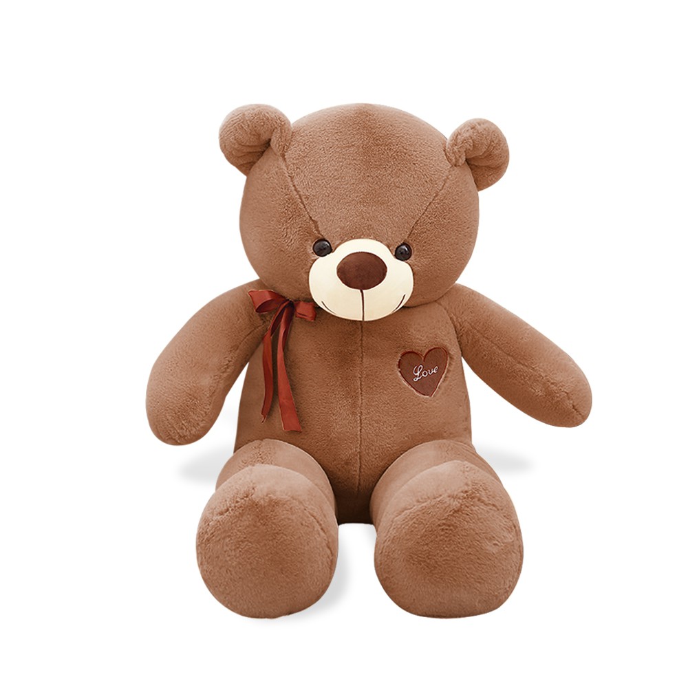 little-kid-ตุ๊กตาหมี-ตุ๊กตาหมีเท็ดดี้-ขนนุ่ม-น่ารักน่ากอด-ขนาด-60-และ-80-ซม-ของขวัญสำหรับเทศกาลต่างๆของเล่นตุ๊กตา