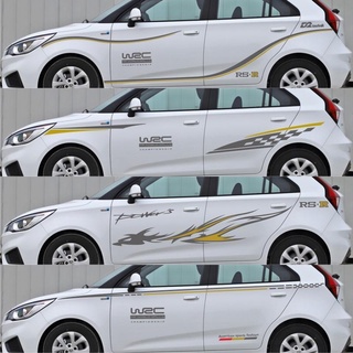 สติ๊กเกอร์มาลัยติดรถ MG3 มาลัยรอบเอว MG5 Tiida Swift สติ๊กเกอร์แต่งรถดัดแปลงและตกแต่ง