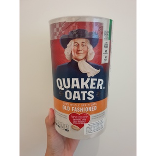 พร้อมส่ง !! Quaker Old Fashioned Oats 510 g. ข้าวโอ๊ตอบกรอบ เควกเกอร์ 510 กรัม